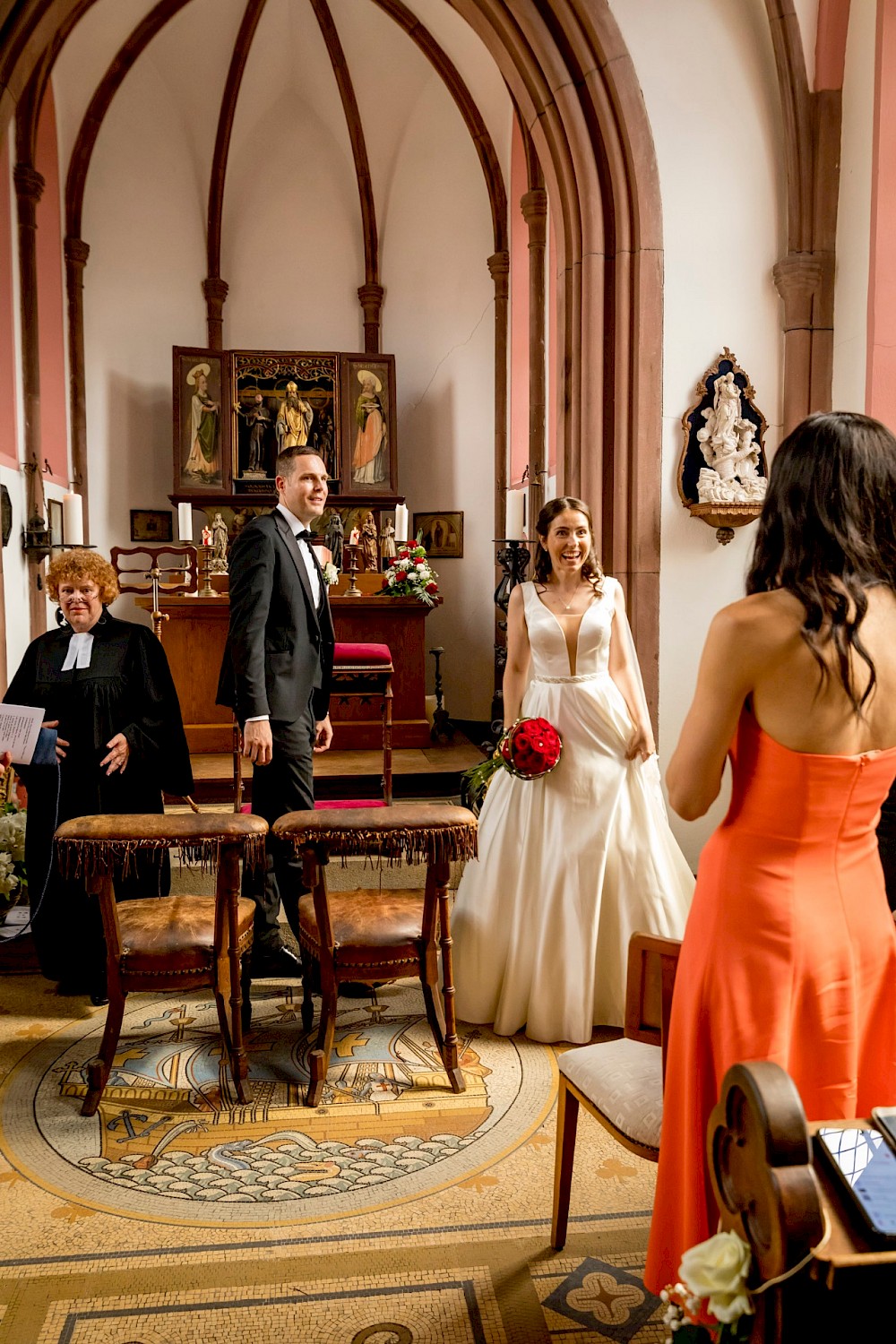 reportage Märchenhochzeit auf Burg Reichenstein 25