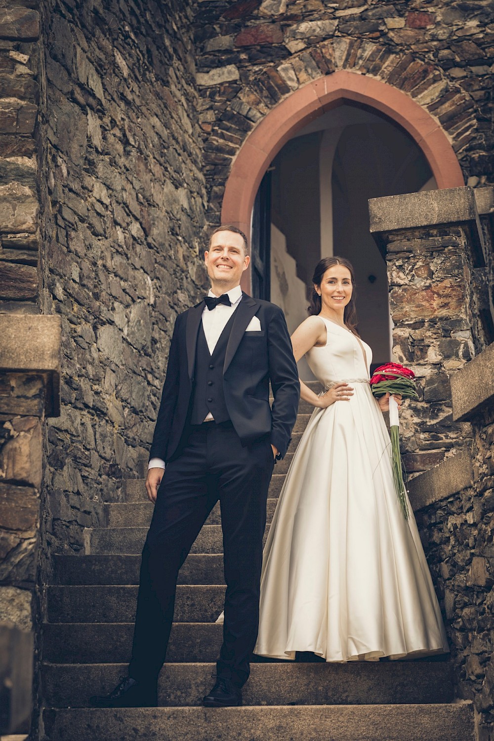 reportage Märchenhochzeit auf Burg Reichenstein 26