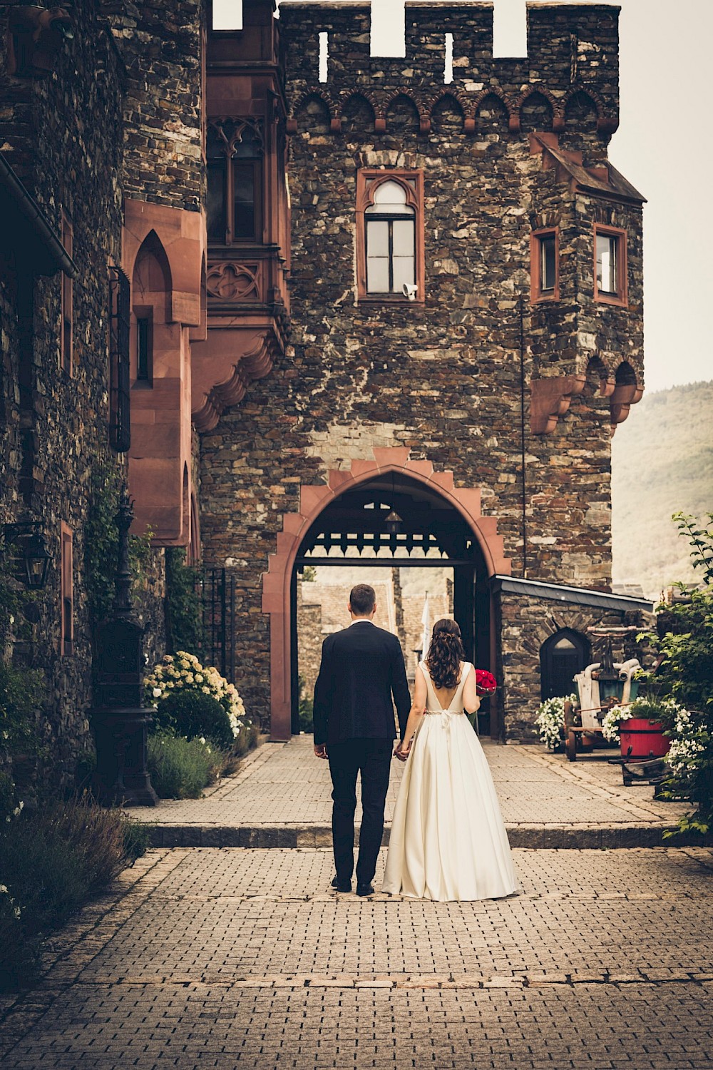 reportage Märchenhochzeit auf Burg Reichenstein 29