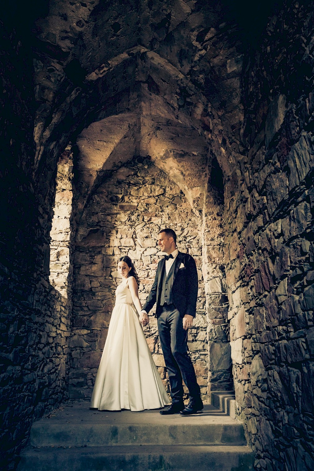 reportage Märchenhochzeit auf Burg Reichenstein 39