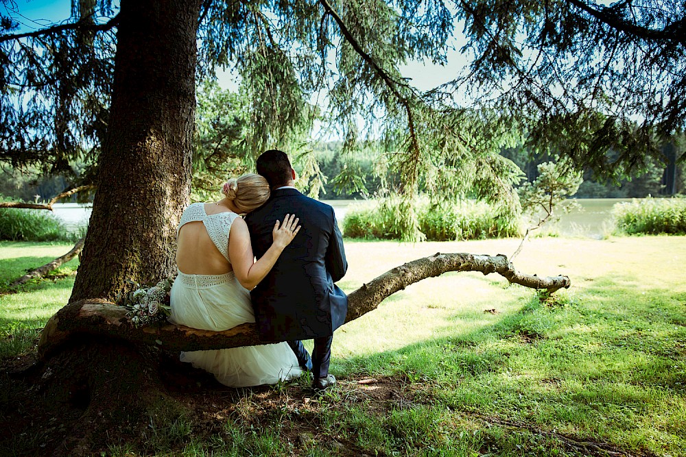 reportage Sommerhochzeit am Teich 37