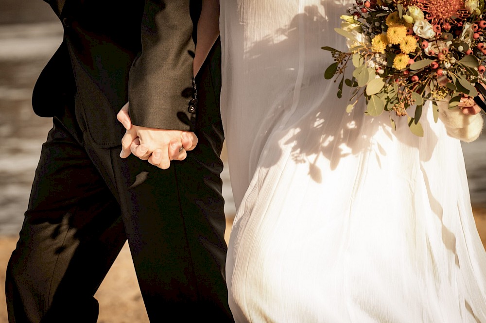 reportage Elopement Wedding am Strand von Schillig 52