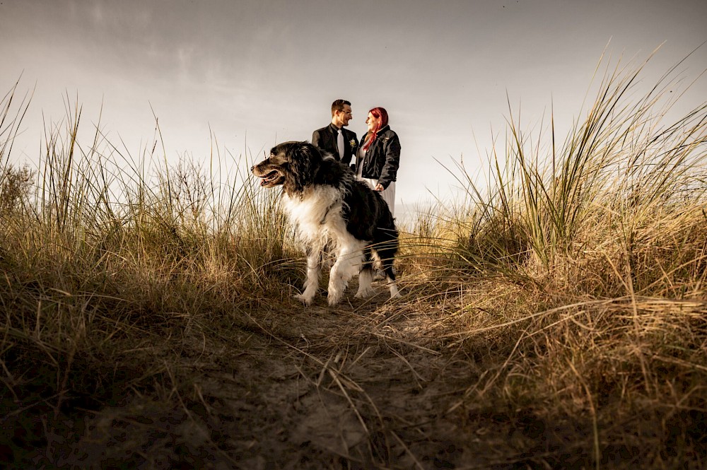 reportage Elopement Wedding am Strand von Schillig 56