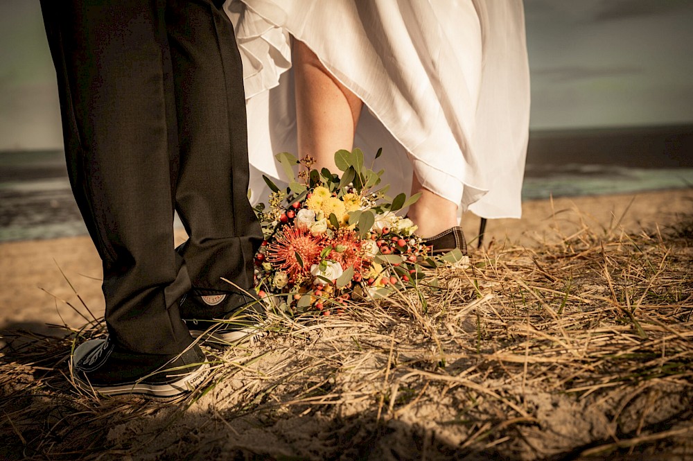 reportage Elopement Wedding am Strand von Schillig 39