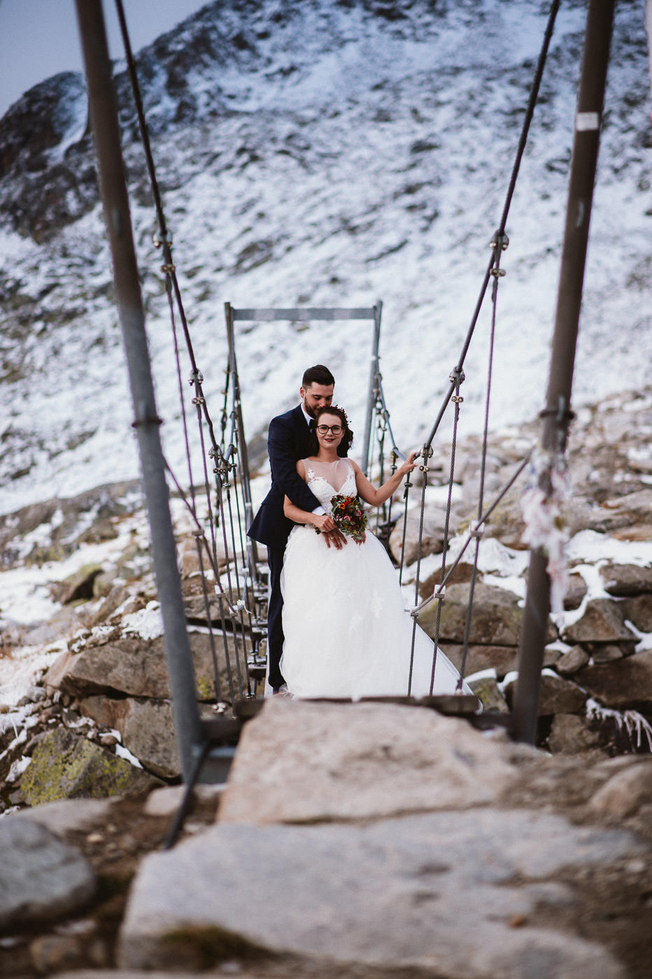 reportage Elopement im Zillertal - eine Hochzeit auf der Hängebrücke 30