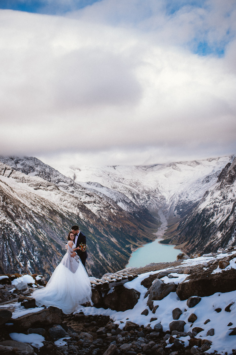 reportage Elopement im Zillertal - eine Hochzeit auf der Hängebrücke 47