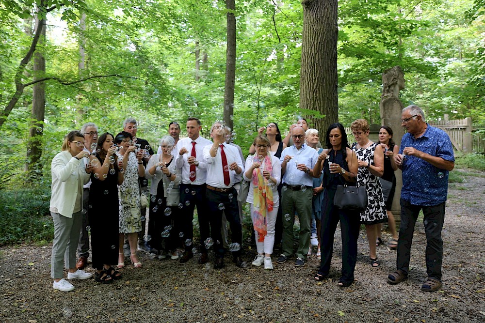 reportage Seifenblasenshooting an Hochzeitstag von Markus und Roland 3