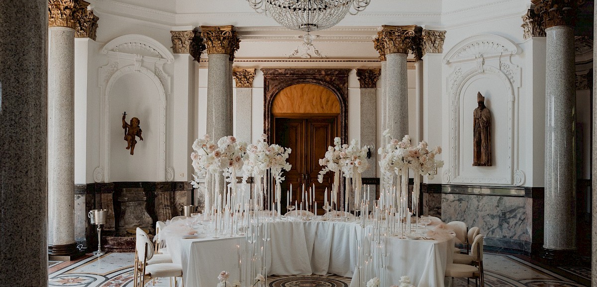 Romantische Hochzeit in der Stella Rheni, Bonn