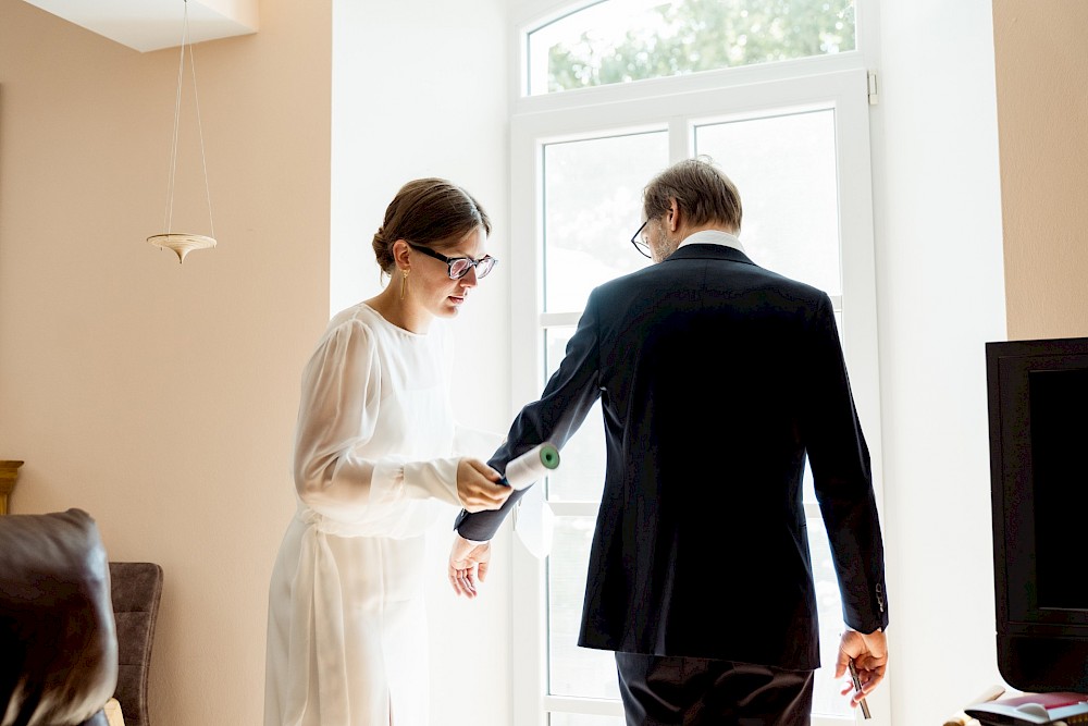 reportage Landhochzeit im Garten in Rees 18