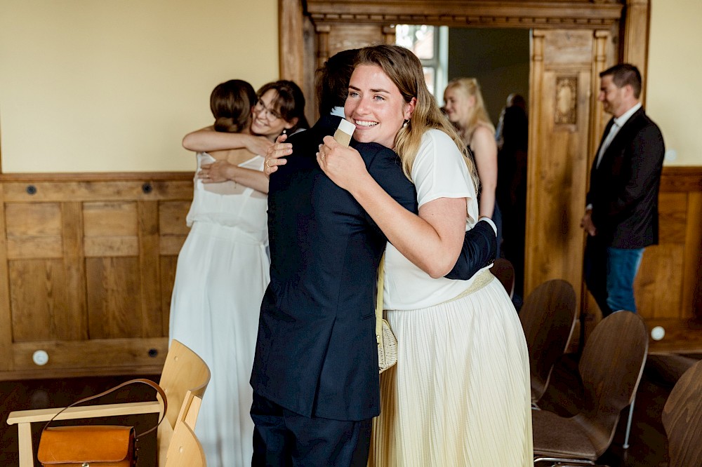 reportage Landhochzeit im Garten in Rees 34