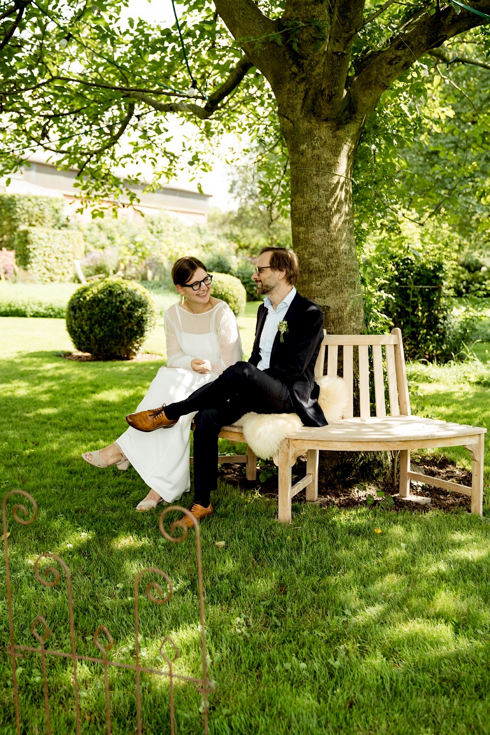 reportage Landhochzeit im Garten in Rees 23