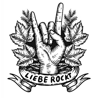 Logo Daniela & Chris - Liebe rockt